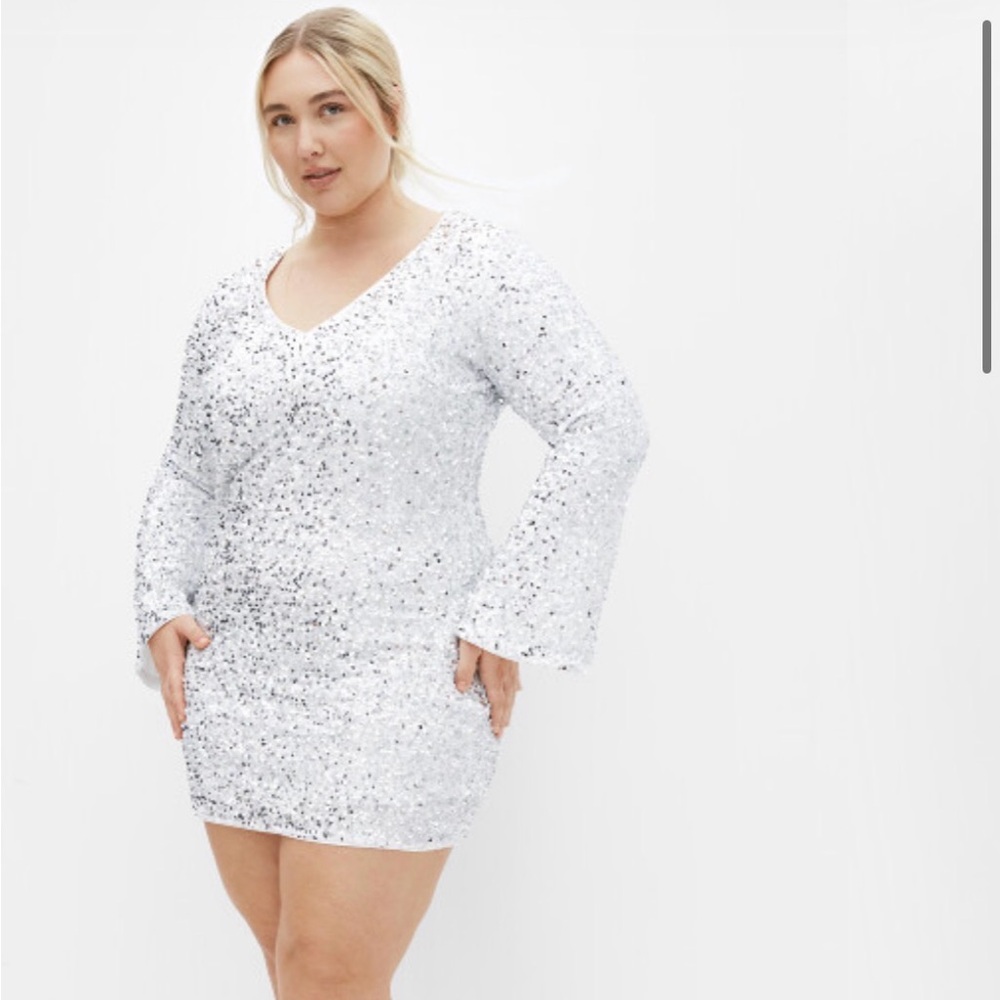 Sequin Mini Dress